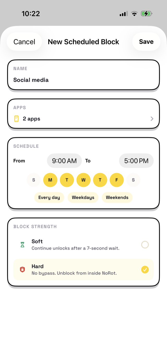 NoRot app screenshot 6